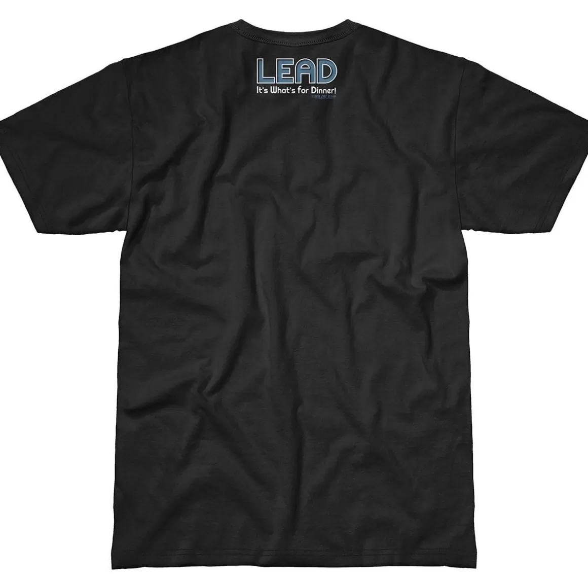 7.62 Design T-Shirts & Vests> Lead It's What's For Dinner T-Shirt Black