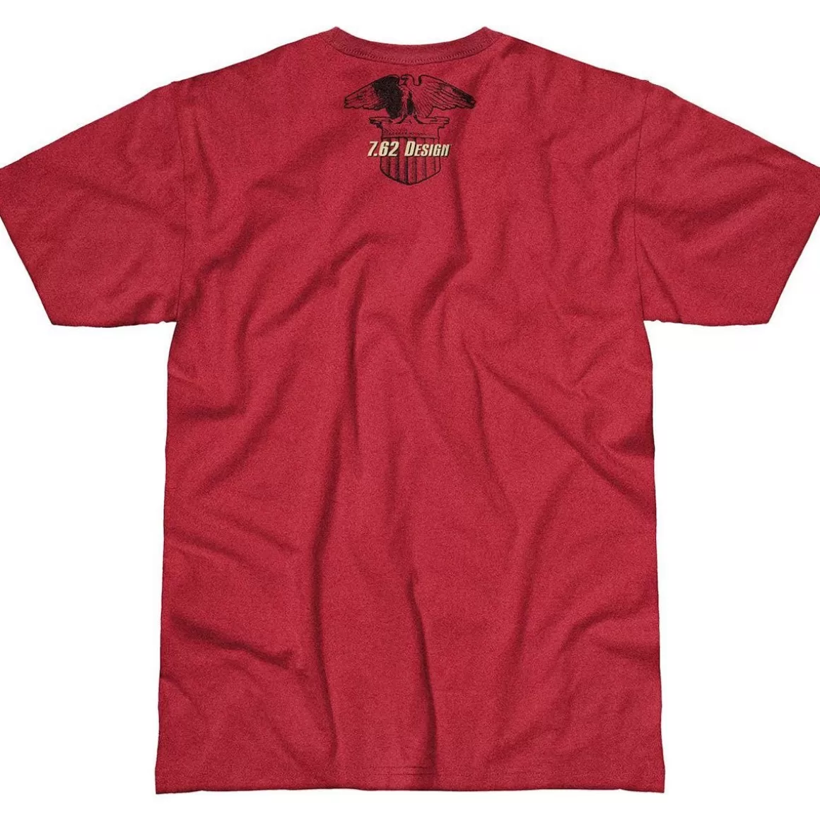 7.62 Design T-Shirts & Vests> Patriotism Is Not A Crime T-Shirt Scarlet Heather