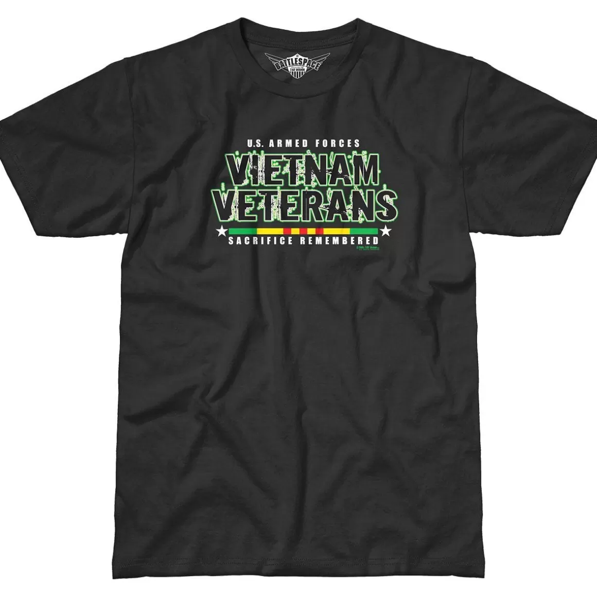 7.62 Design T-Shirts & Vests> Vietnam Veterans Remembered Battlespace T-Shirt Black