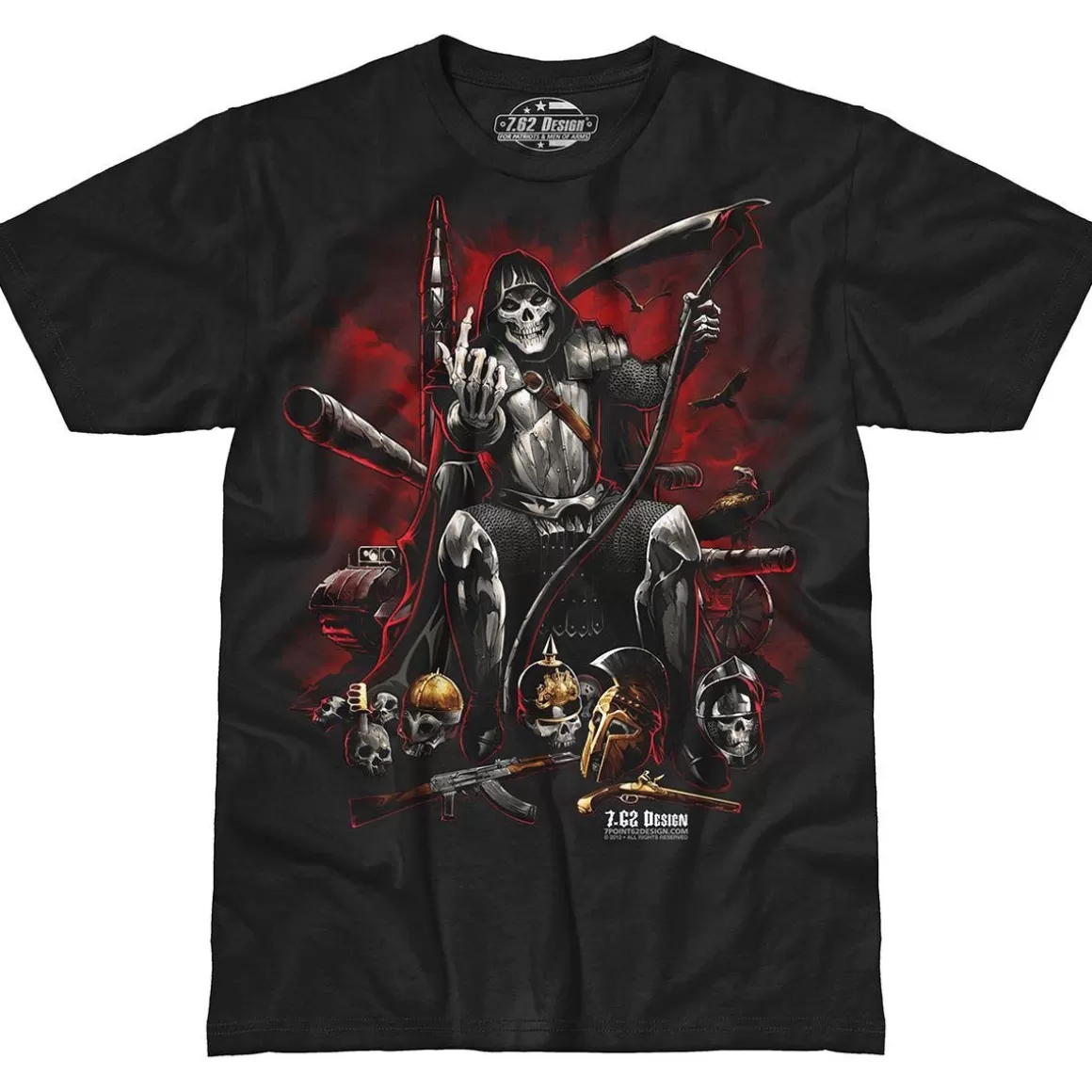 7.62 Design T-Shirts & Vests> Warlord T-Shirt Black