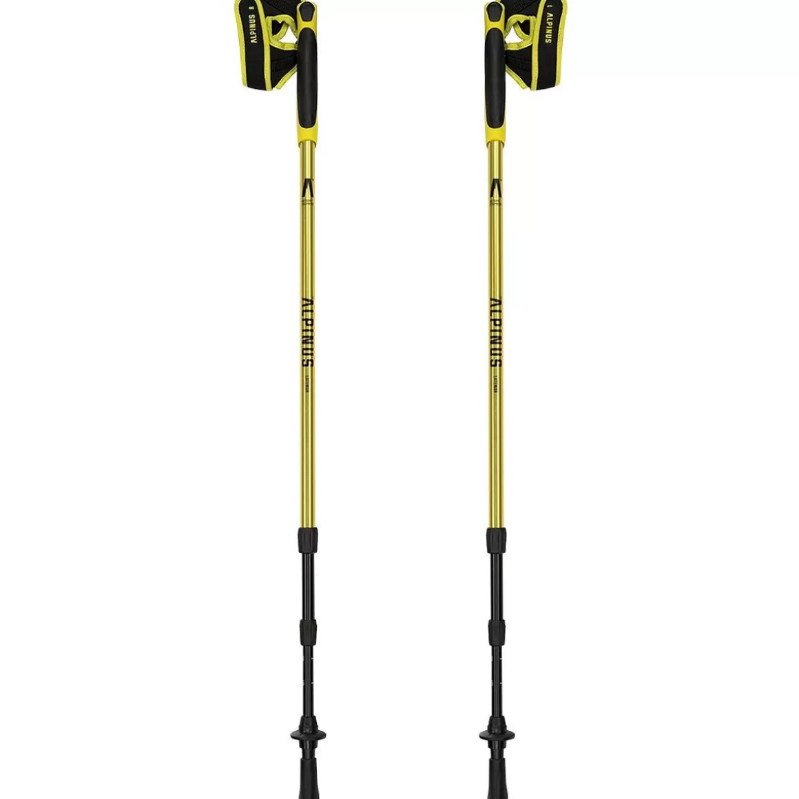 Alpinus Walking Sticks> Active Nordic Walking Poles Latemar Yellow