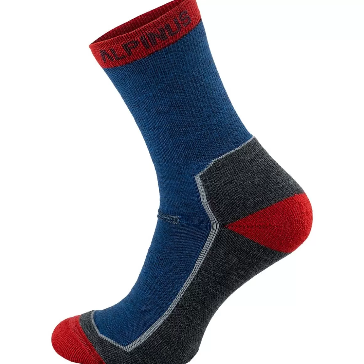 Fox Outdoor Socks>Alpinus Avrill Socks Blue-Red