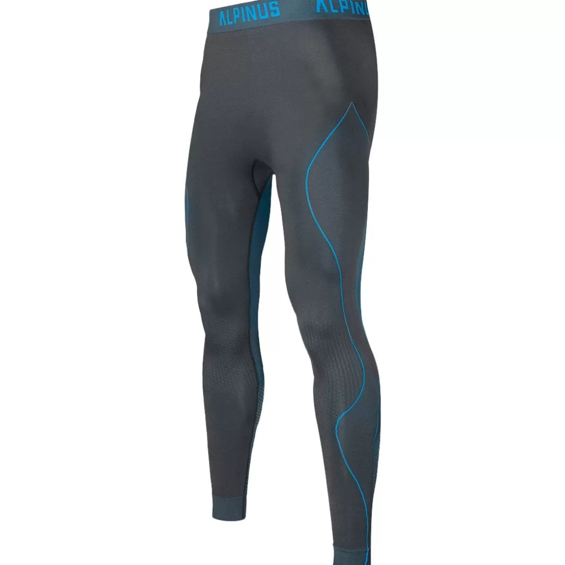 Brandit Base Layers>Alpinus Men Active Base Layer Leggings Grey