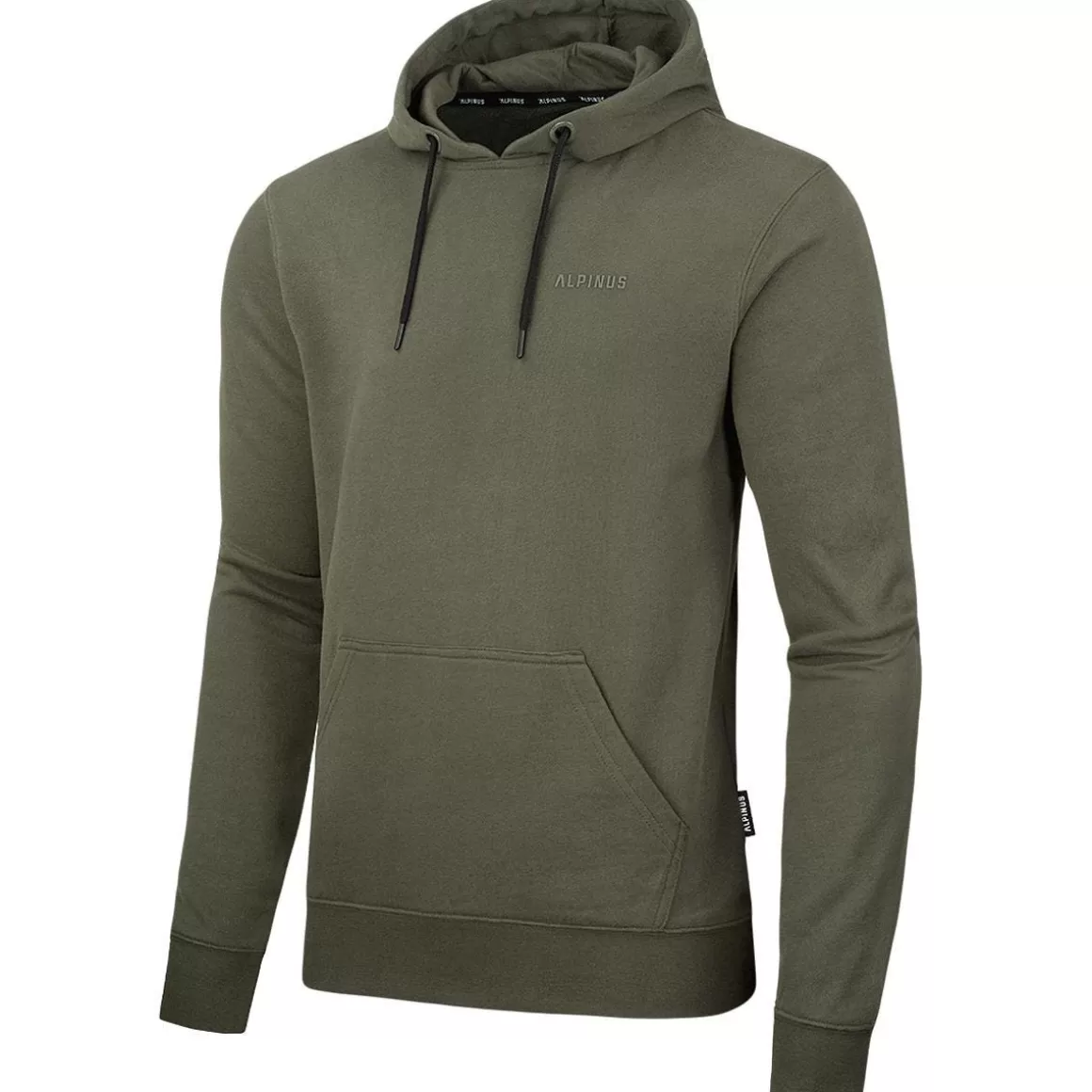 Condor Sweatshirts>Alpinus Men City Lugano Hoodie Olive