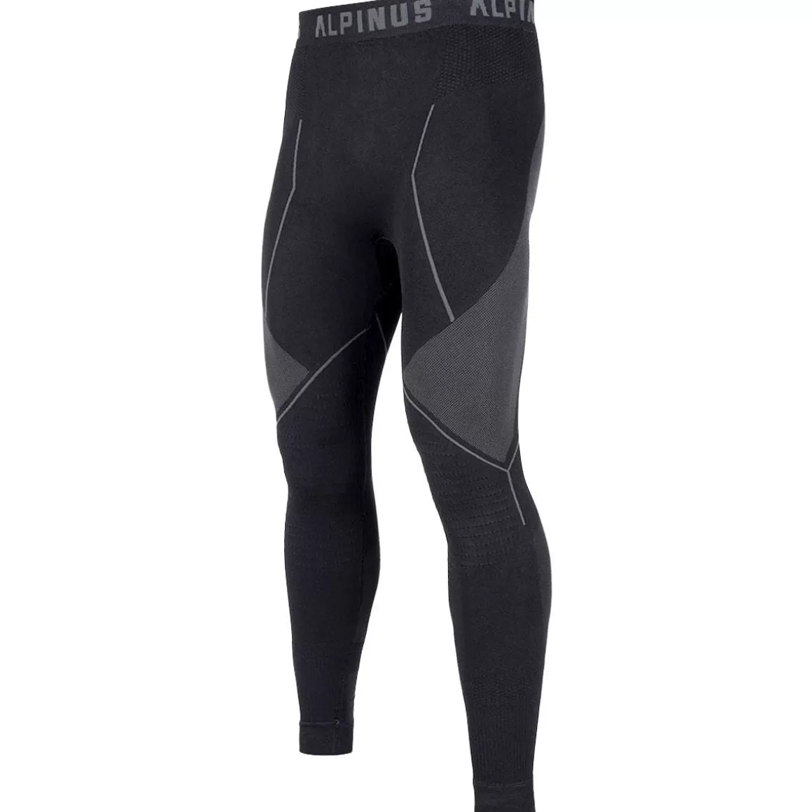 Brandit Base Layers>Alpinus Men Tactical Base Layer Leggings Black-Grey