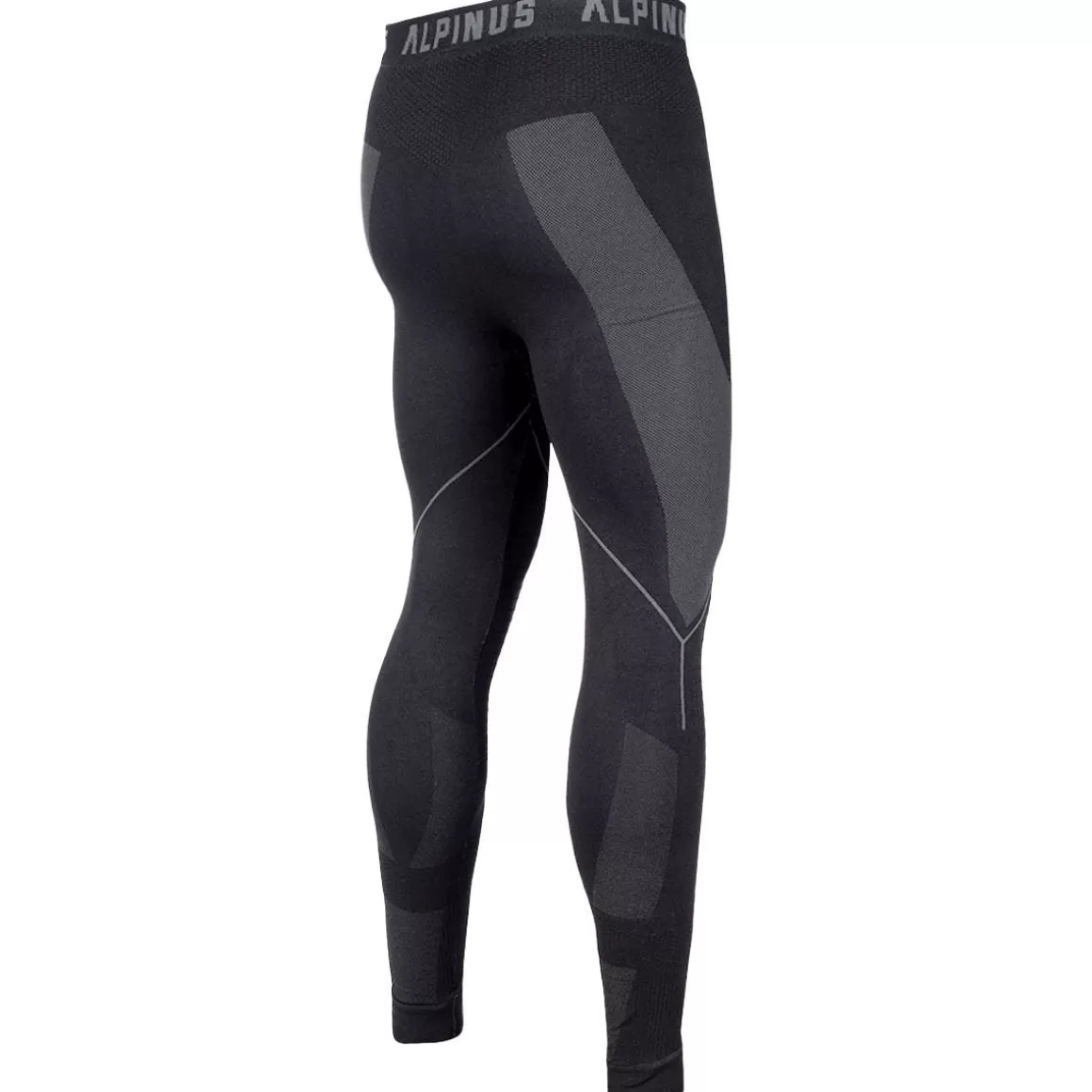 Brandit Base Layers>Alpinus Men Tactical Base Layer Leggings Black-Grey