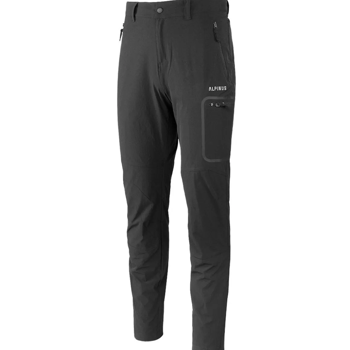 Alpinus Trousers> Men Tactical Pyrenees Pants Black