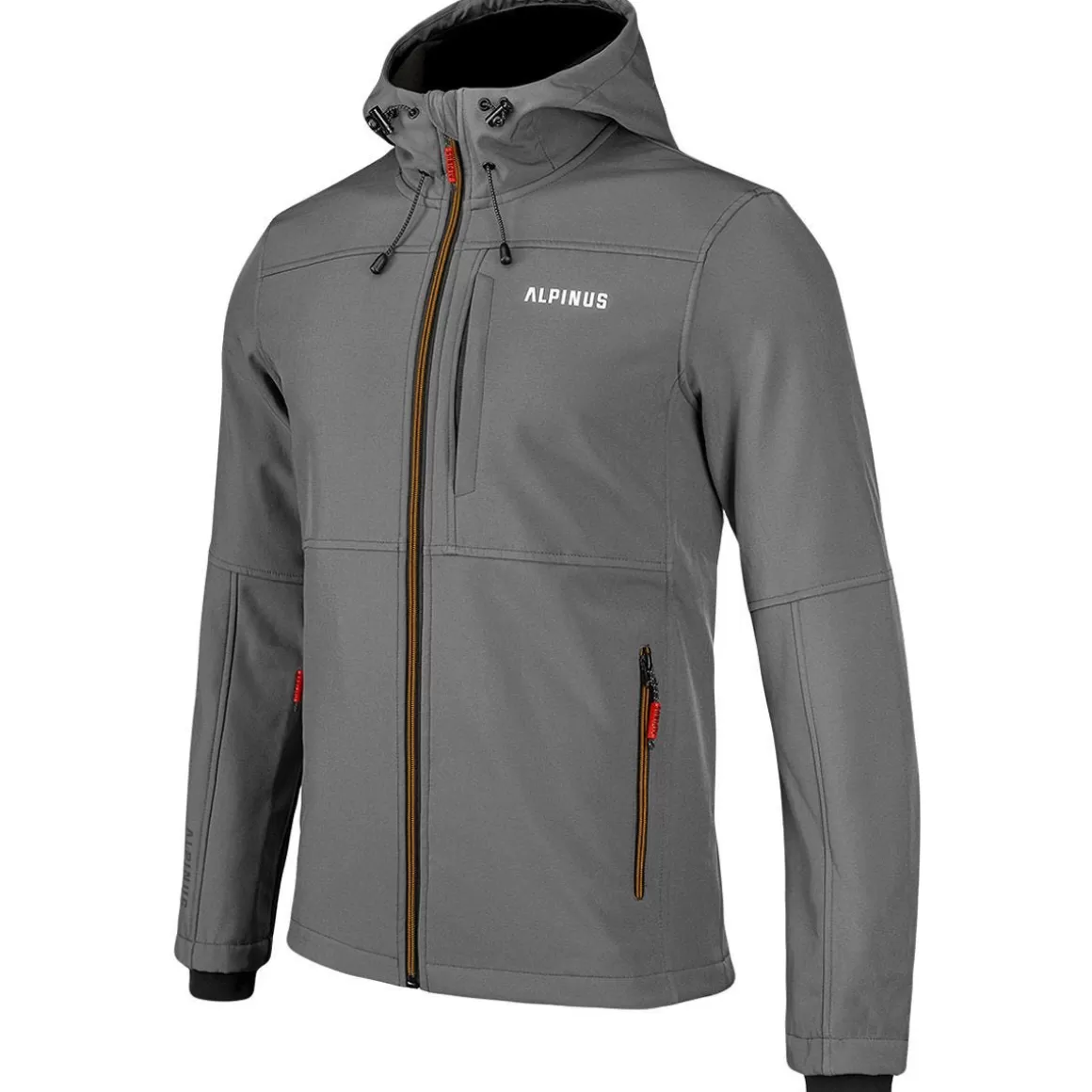 Alpinus Jackets & Coats> Men Tactical Vinicunca Jacket Graphite