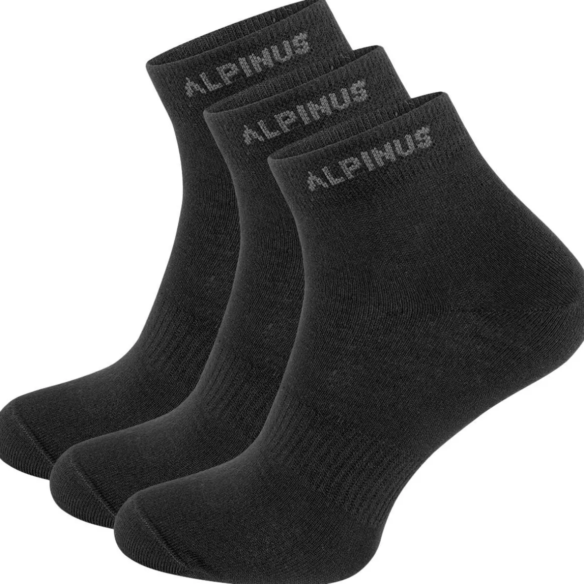 MFH Socks>Alpinus Puyo 3-Pack Socks Black