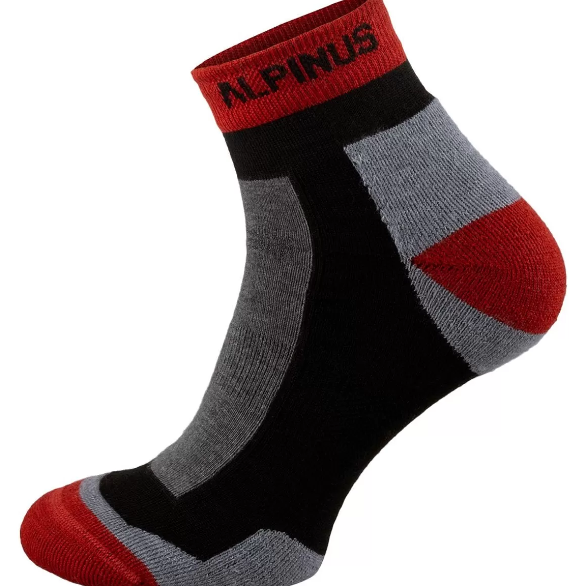 Xcel Socks>Alpinus Sveg Low Socks Grey-Red