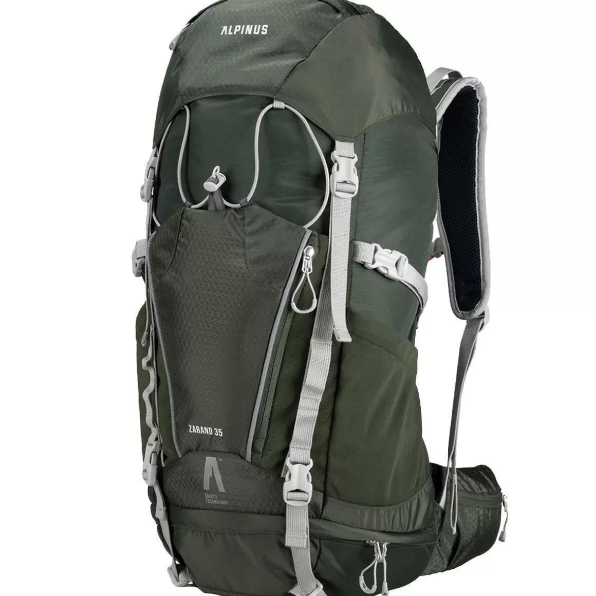 Alpinus Backpacks & Rucksacks> Tactical Backpack Zarand Ii 35 Green