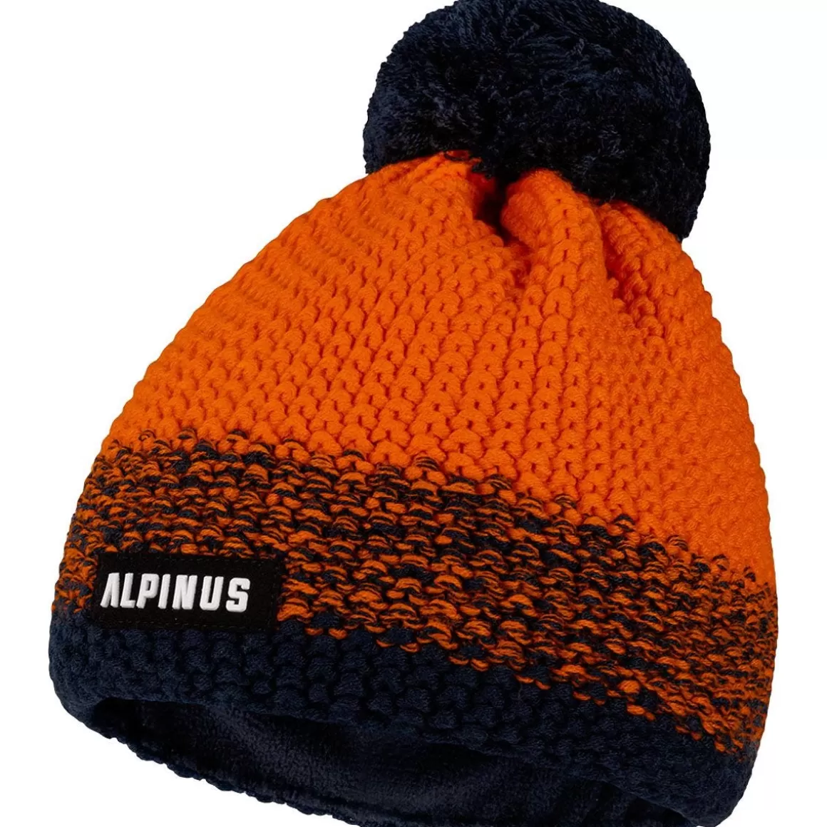 Brandit Headwear>Alpinus Tactical Mutenia Winter Hat Orange-Navy