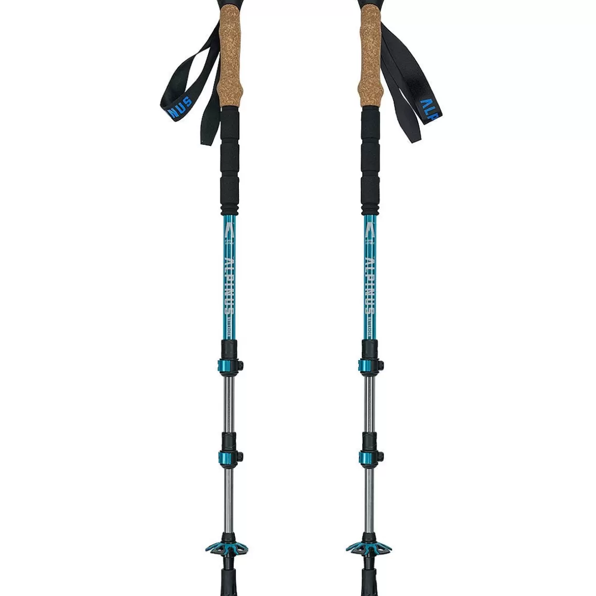 Alpinus Walking Sticks> Tactical Trekking Poles Matterhorn Blue