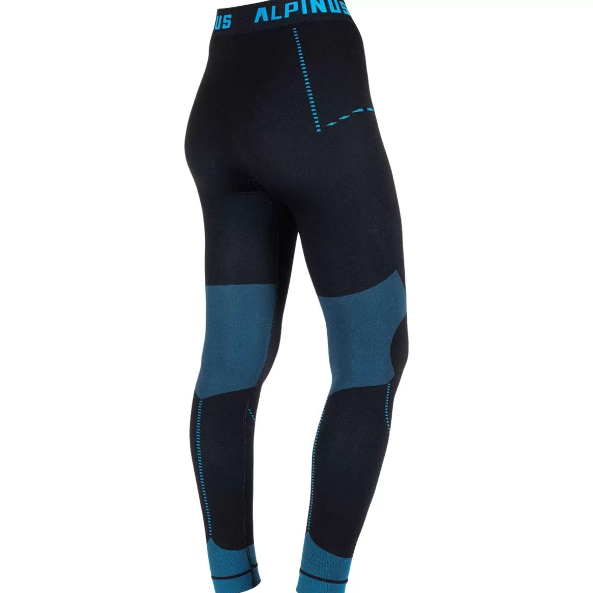 Helikon Trousers>Alpinus Women Tactical Base Layer Leggings Black-Blue