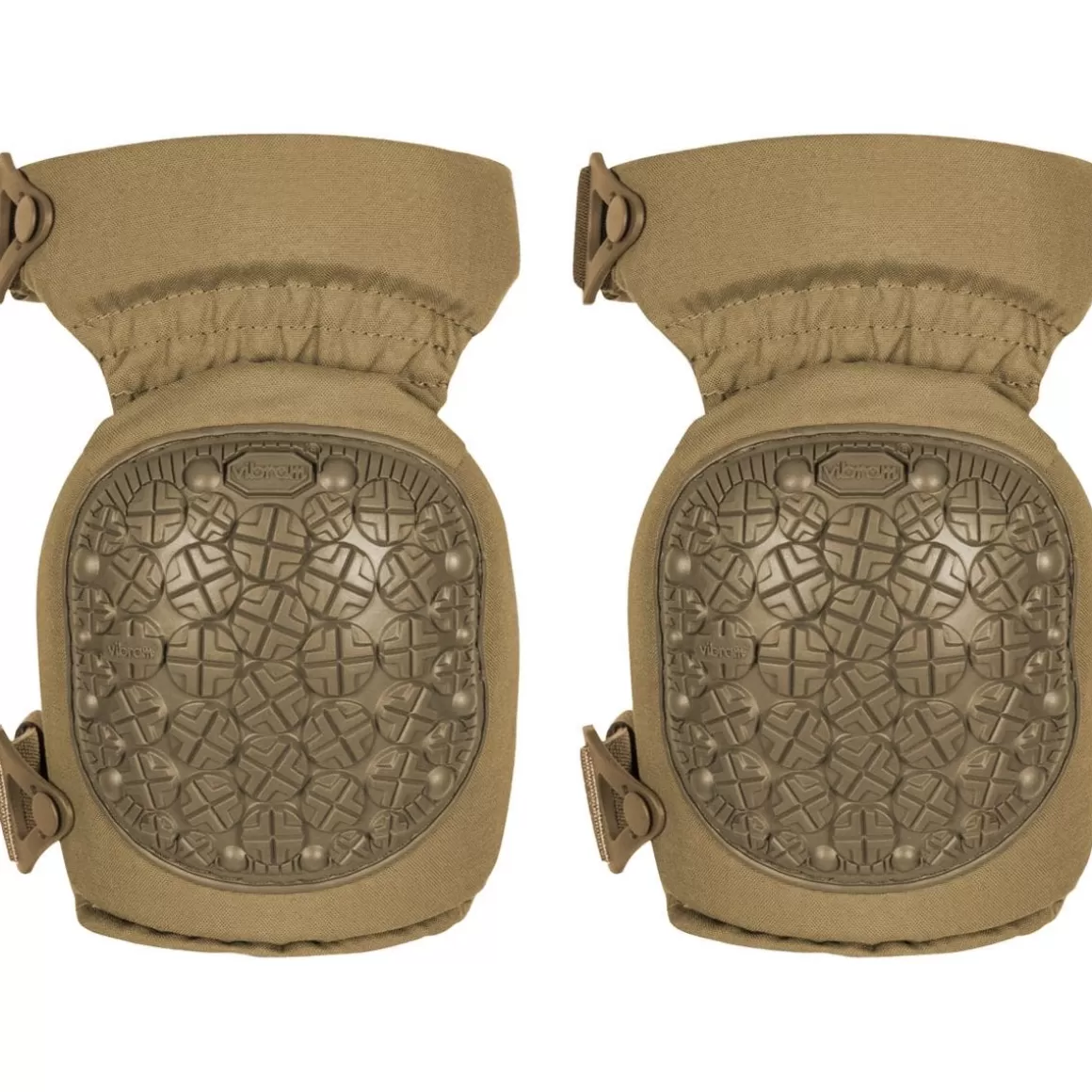 Alta Industries Protective Pads> Altacontour 360 Knee Pads Vibram Cap Altalok Coyote