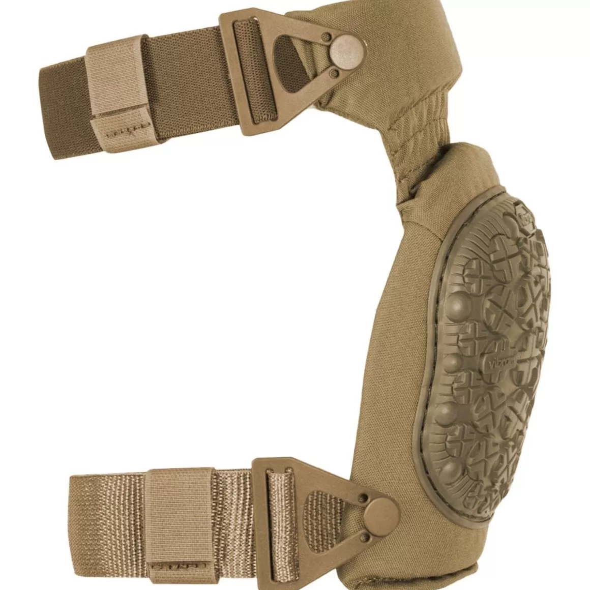 Alta Industries Protective Pads> Altacontour 360 Knee Pads Vibram Cap Altalok Coyote