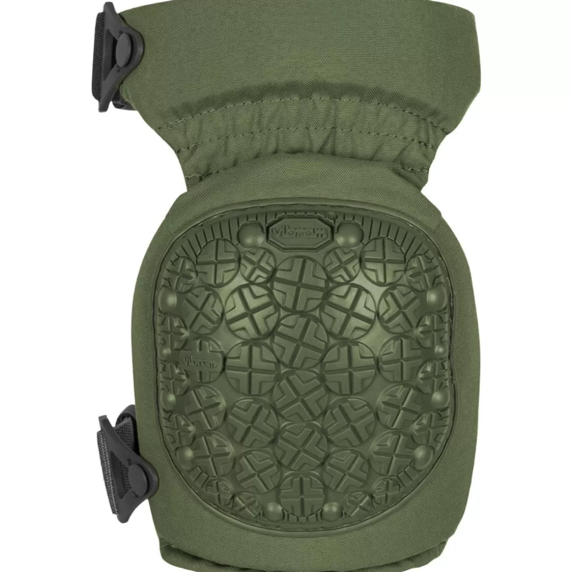 Alta Industries Protective Pads> Altacontour 360 Knee Pads Vibram Cap Altalok Olive Green