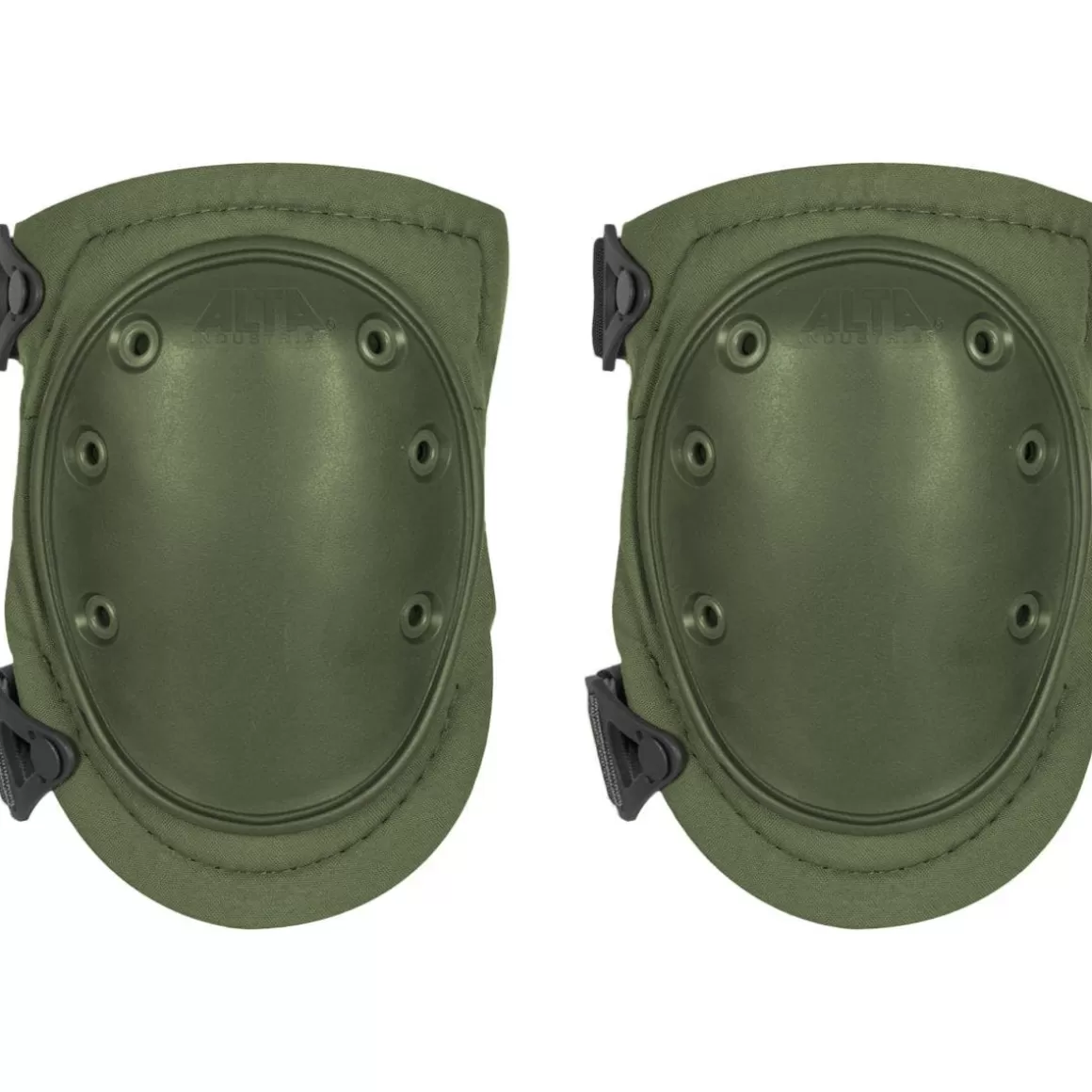 Alta Industries Protective Pads> Altaflex Gel Knee Pads Altalok Olive Green