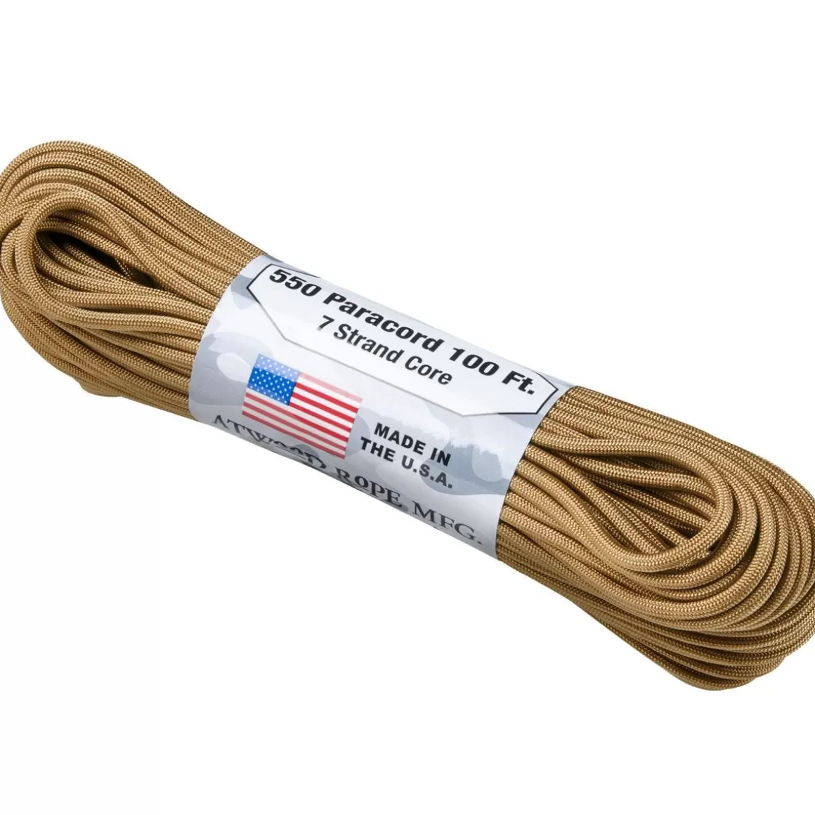 Atwood Rope Everything Else> 550 Lbs. Para Cord Coyote