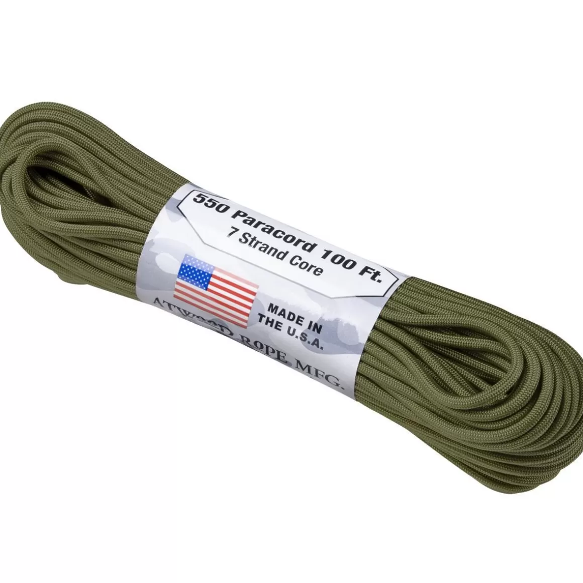 Atwood Rope Everything Else> 550 Lbs. Para Cord Olive Green