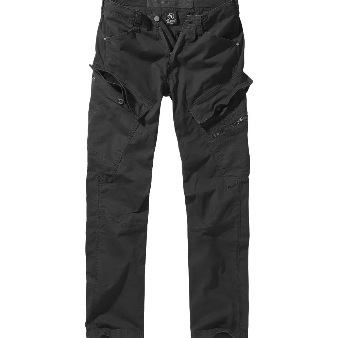 Brandit Trousers> Adven Slim Fit Trousers Black