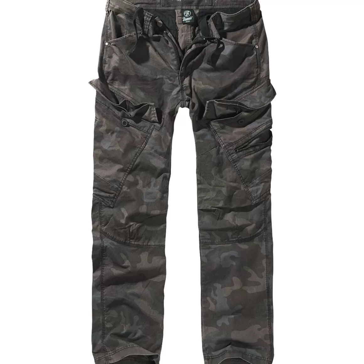 Brandit Trousers> Adven Slim Fit Trousers Dark Camo