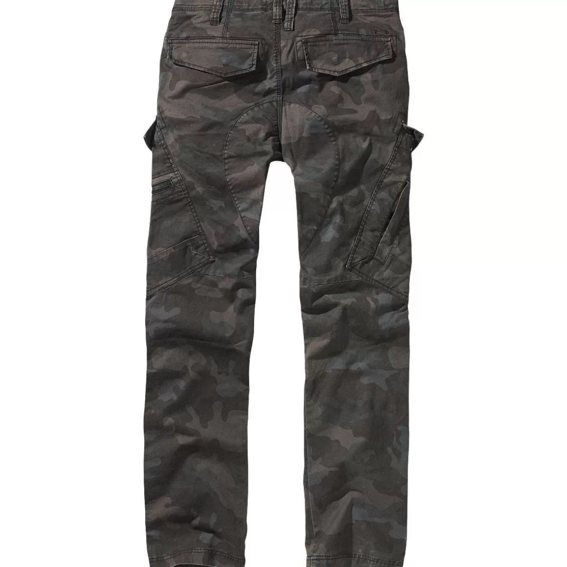 Brandit Trousers> Adven Slim Fit Trousers Dark Camo