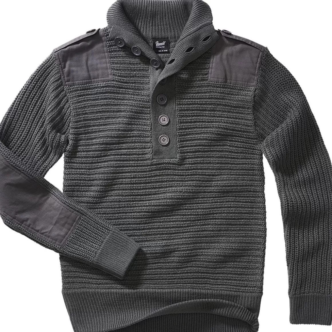 Viper Sweatshirts>Brandit Alpin Pullover Troyer Anthracite