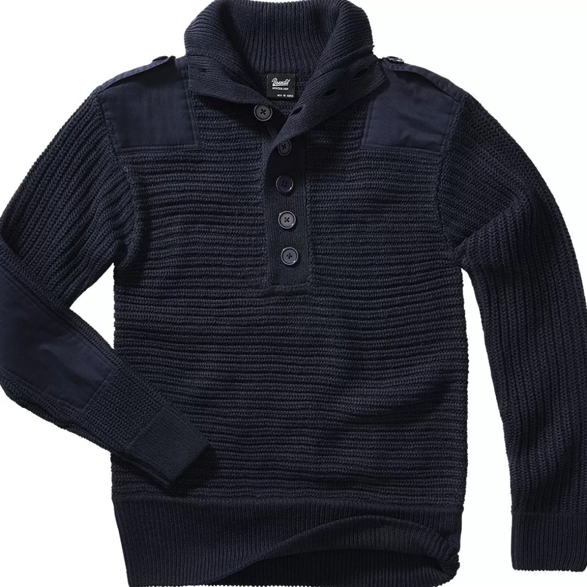 Viper Sweatshirts>Brandit Alpin Pullover Troyer Navy