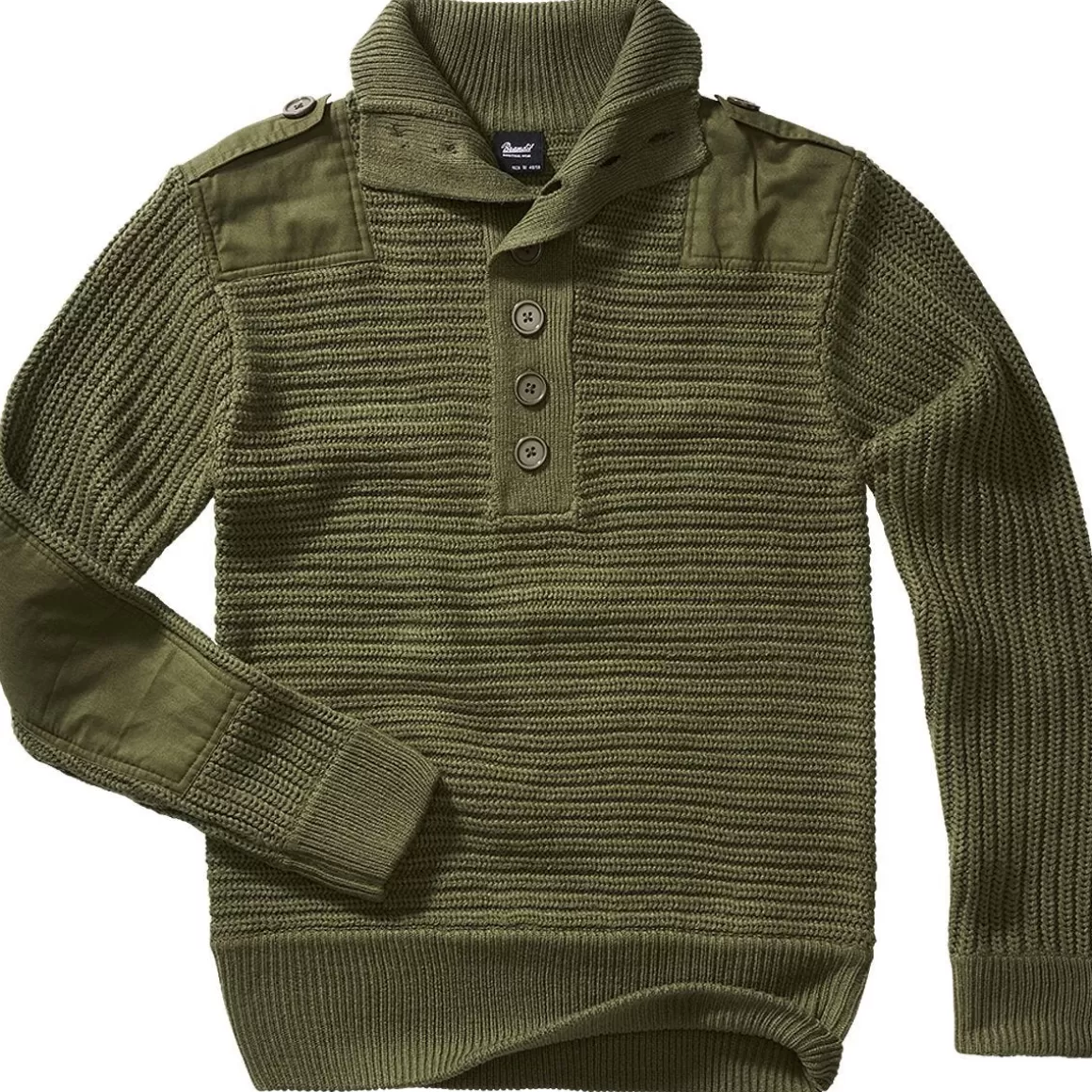 Highlander Forces Sweatshirts>Brandit Alpin Pullover Troyer Olive