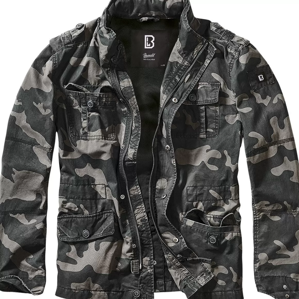 Brandit Jackets & Coats> Britannia Jacket Dark Camo