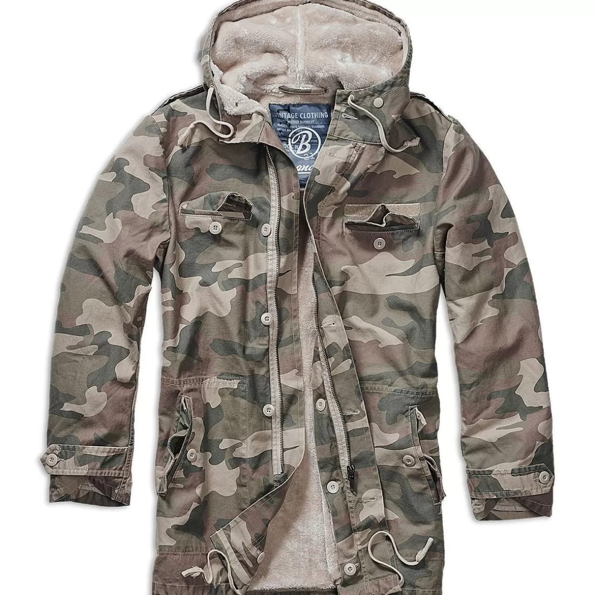 Brandit Jackets & Coats> Bw Parka Light Woodland