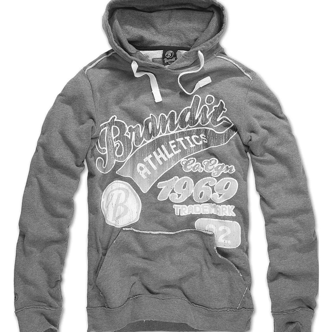 Flyye Industries Sweatshirts>Brandit Classic Mountain Hoodie Grey