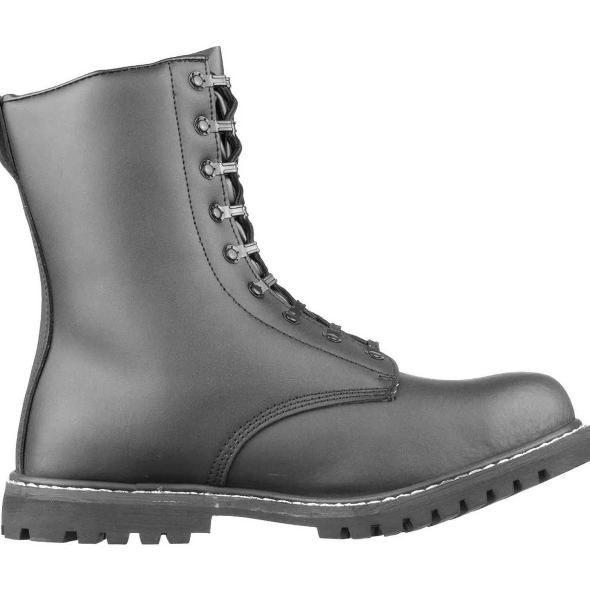 Hazard 4 Boots>Brandit Combat Para Boots With Faux Fur Black