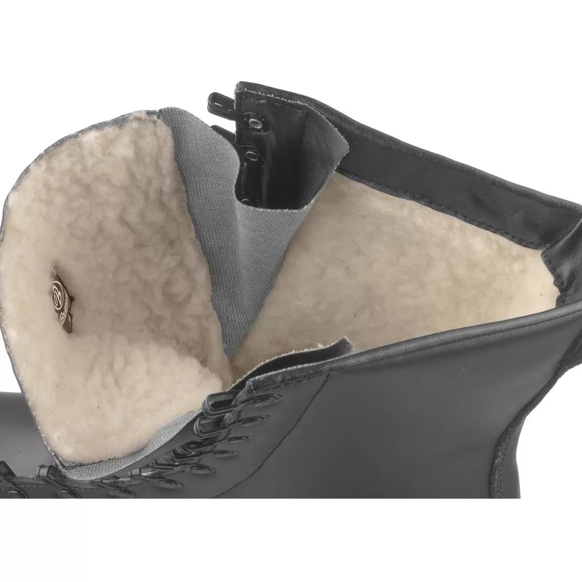 Hazard 4 Boots>Brandit Combat Para Boots With Faux Fur Black