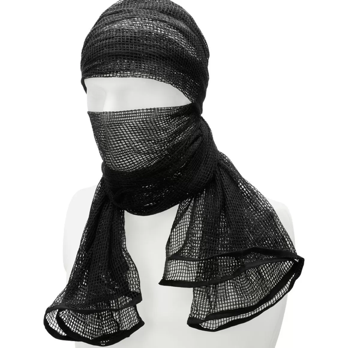 Helikon Scarves>Brandit Commando Net Scarf Black