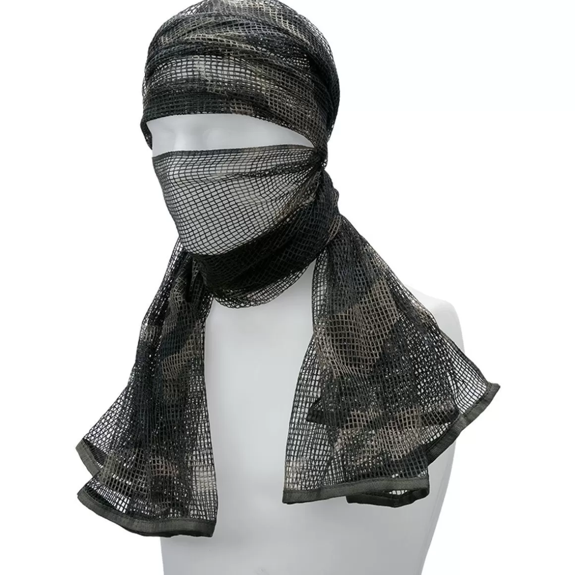 CamoSystems Scarves>Brandit Commando Net Scarf Dark Camo