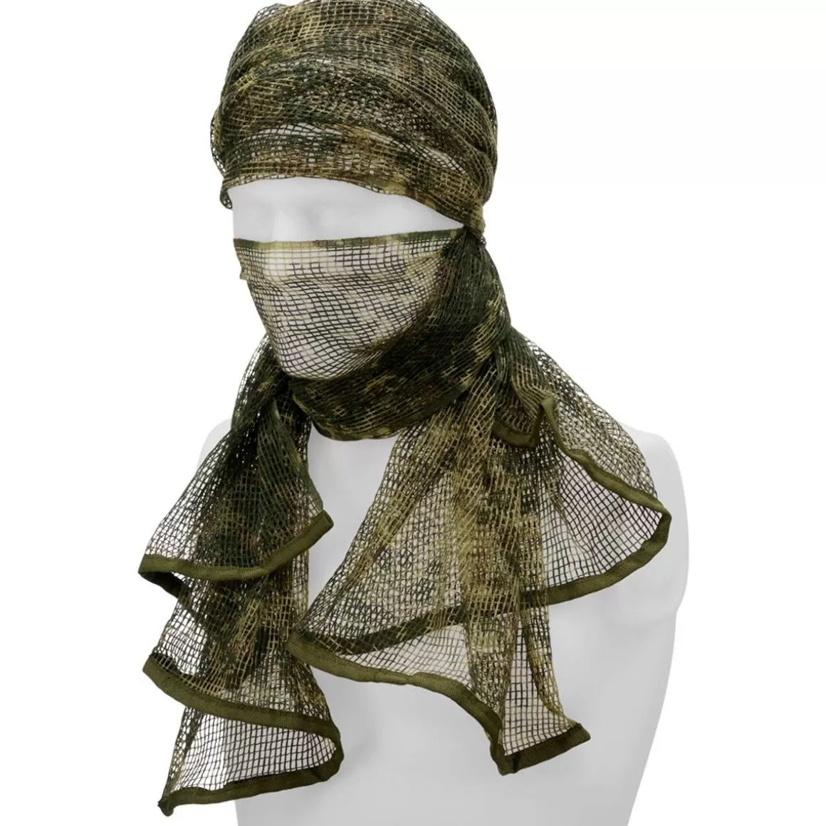 Helikon Scarves>Brandit Commando Net Scarf Flecktarn