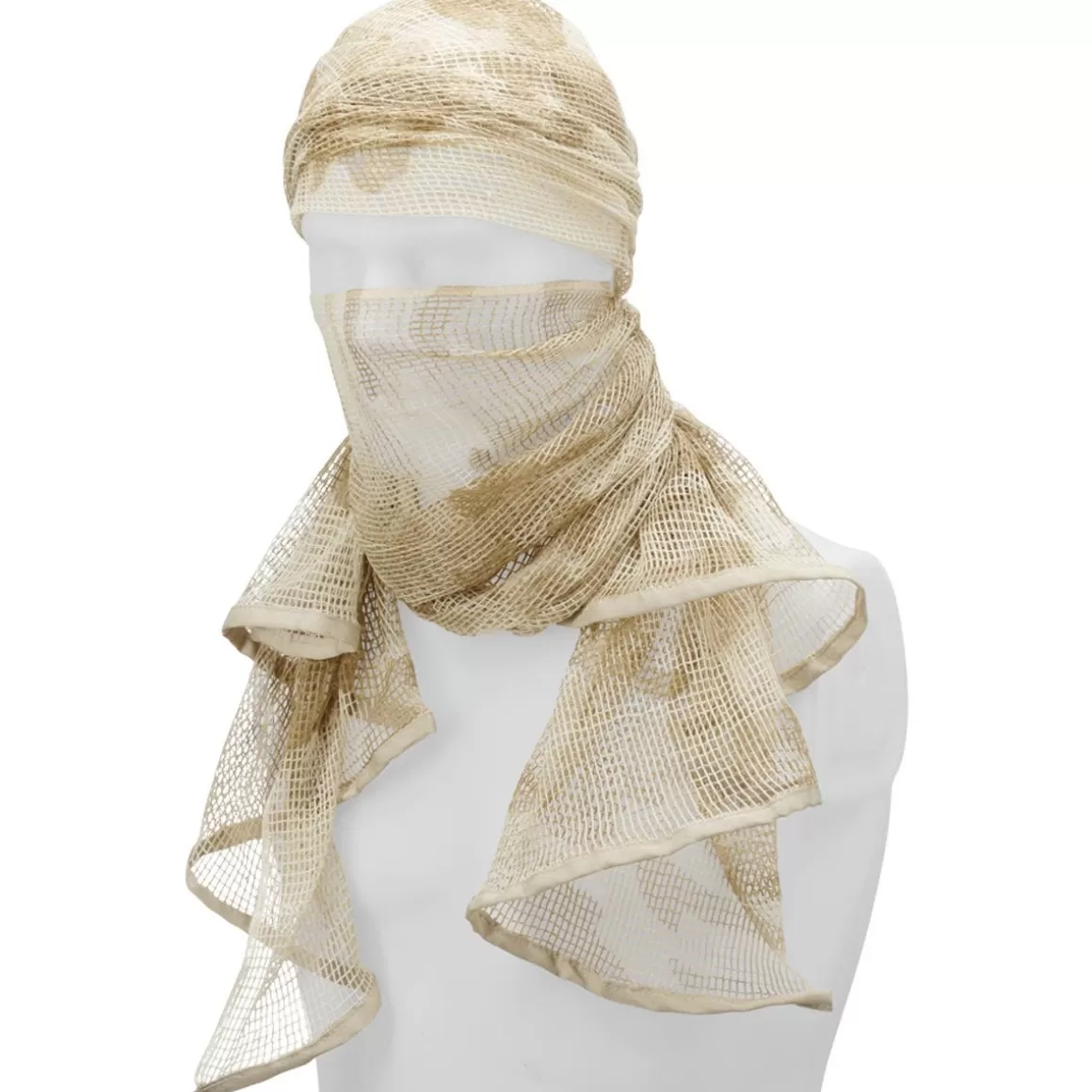 Web-Tex Scarves>Brandit Commando Net Scarf Sandstorm