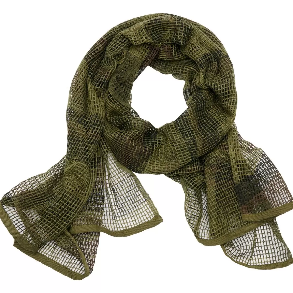 Helikon Scarves>Brandit Commando Net Scarf Woodland