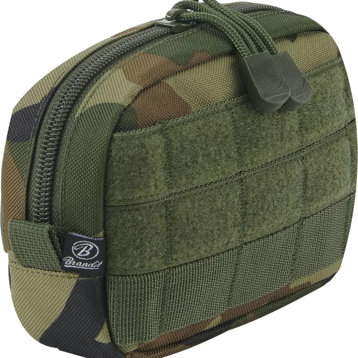 Brandit Utility Pouches> Compact Molle Pouch Woodland