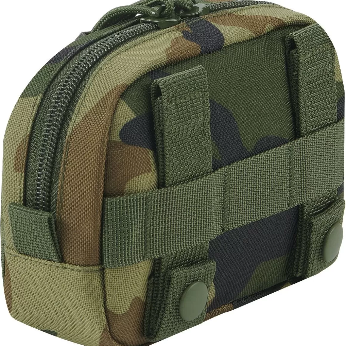 Brandit Utility Pouches> Compact Molle Pouch Woodland