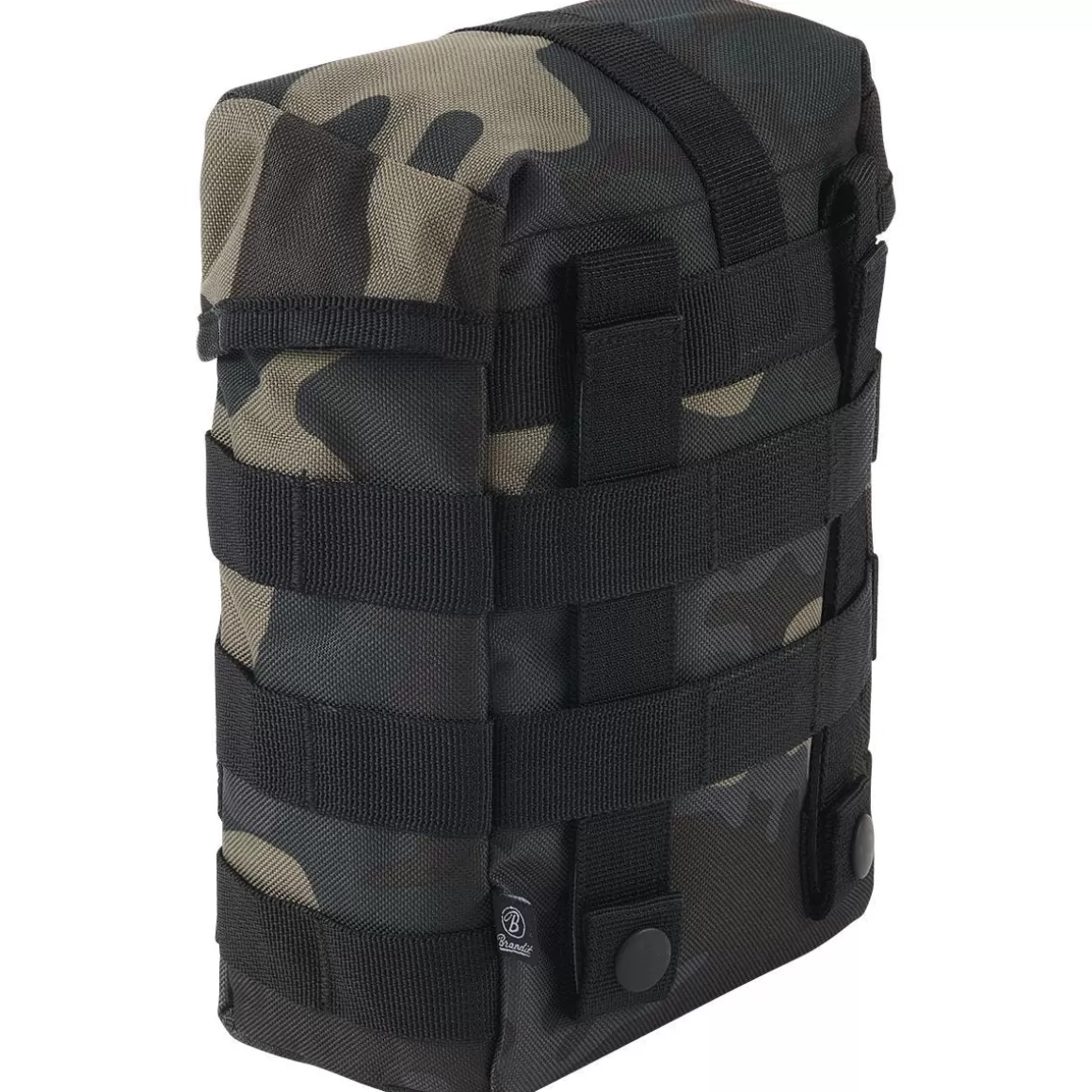 Brandit Utility Pouches> Fire Molle Pouch Dark Camo