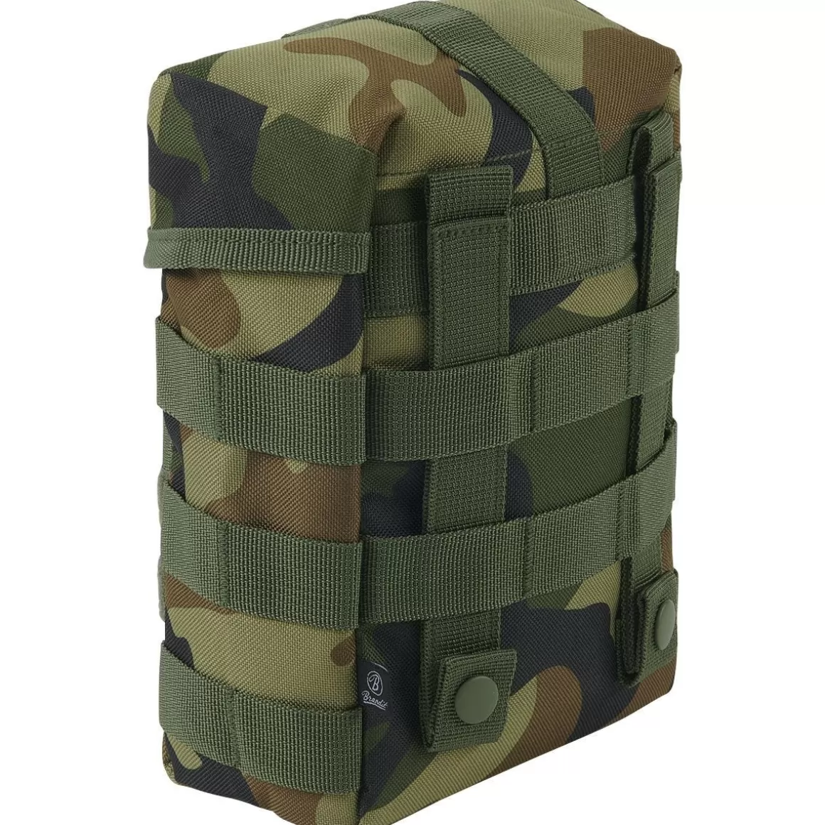 Brandit Utility Pouches> Fire Molle Pouch Woodland