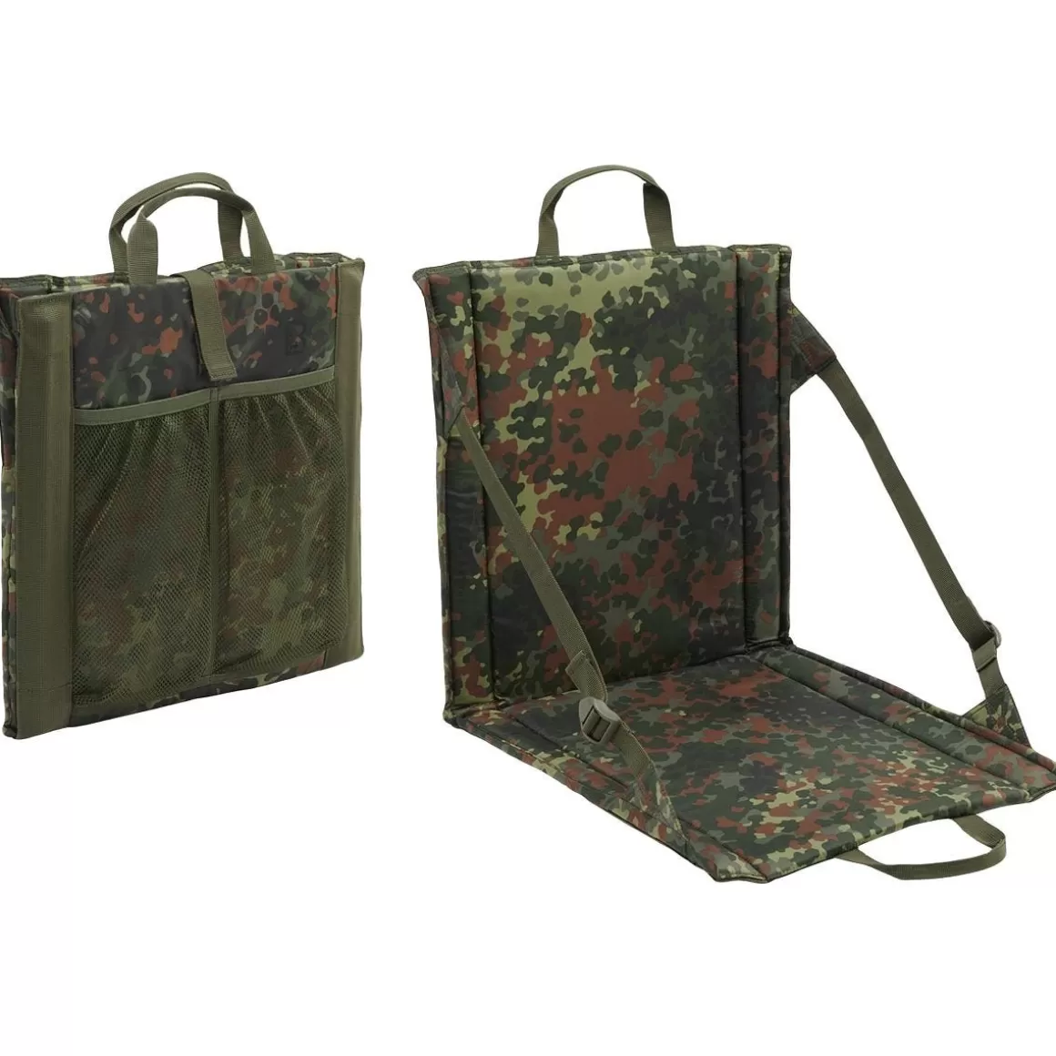 Brandit Miscellaneous Accessories> Foldable Seat Flecktarn