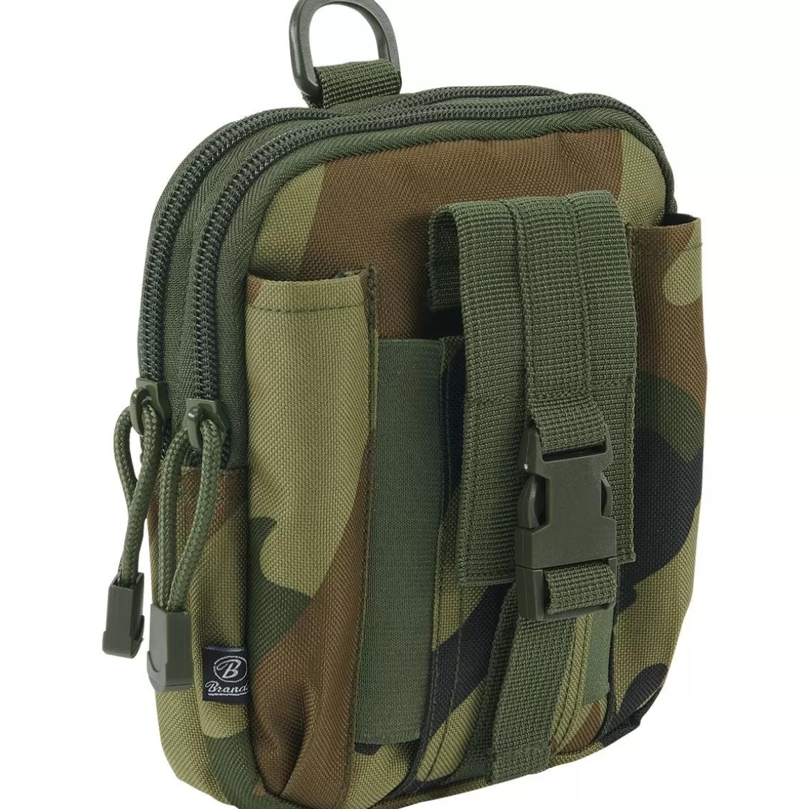 Brandit Utility Pouches> Functional Molle Pouch Woodland