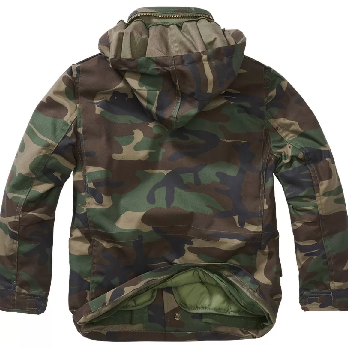 First Tactical Jumpers>Brandit Kids M-65 Standard Jacket Woodland