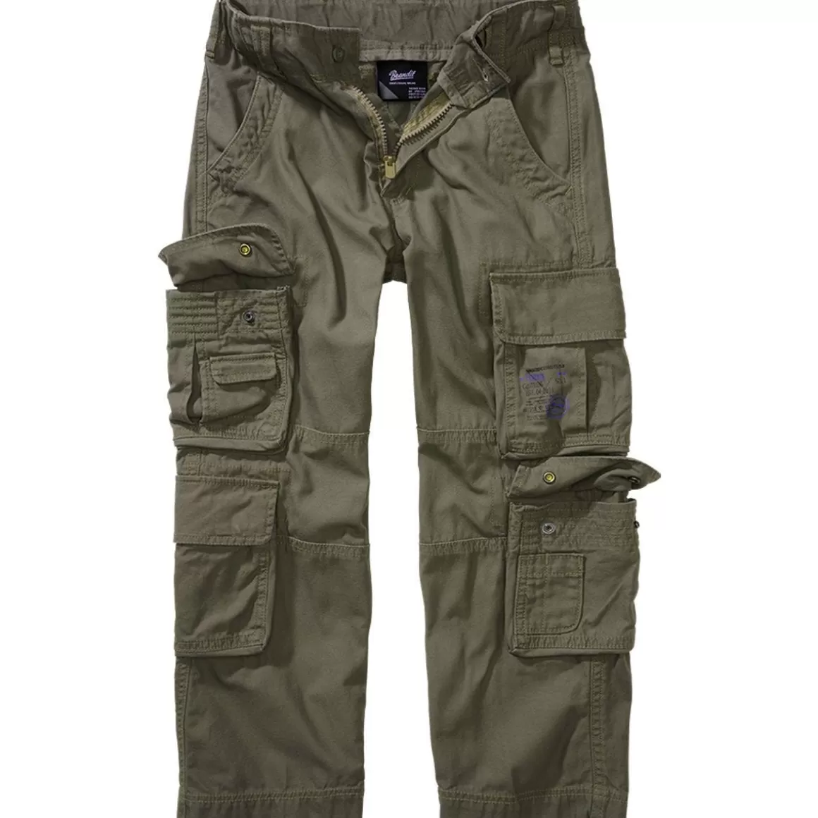 Jack Pyke Trousers>Brandit Kids Pure Trousers Olive