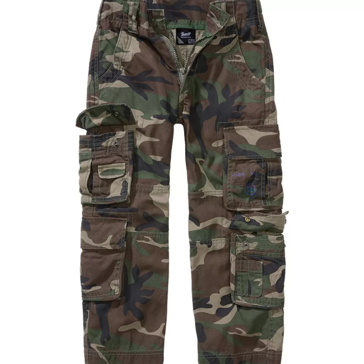 Helikon Trousers>Brandit Kids Pure Trousers Woodland