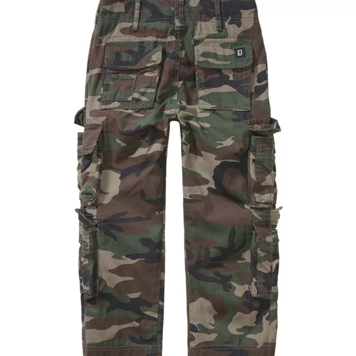 Helikon Trousers>Brandit Kids Pure Trousers Woodland